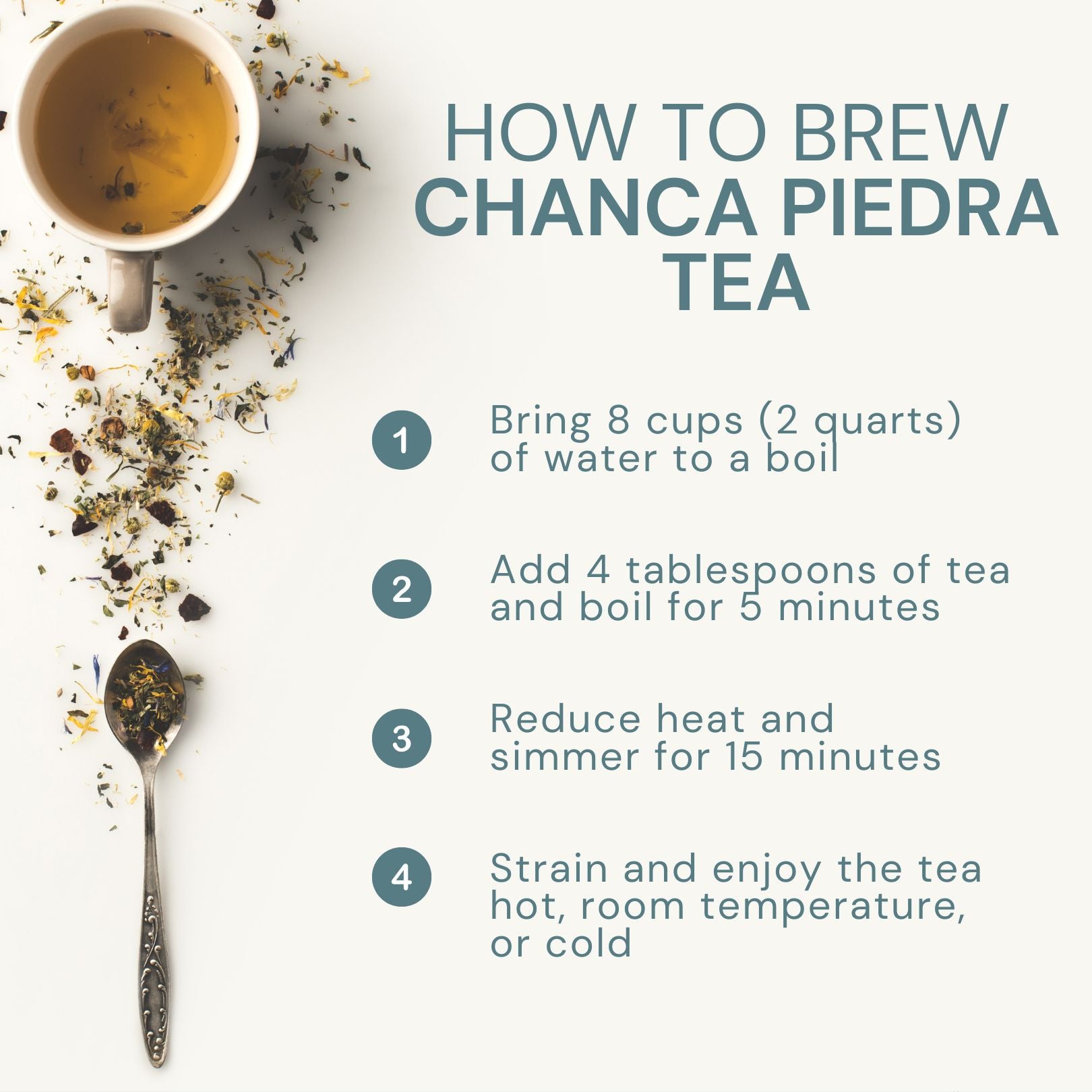 Chanca Piedra Tea - Natural Stone Breaker Herb - 8 oz
